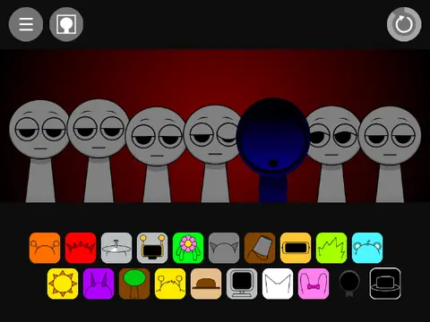 Official artwork for Sprunki 3 Fase No Cannon game showing unique phase 3 characters