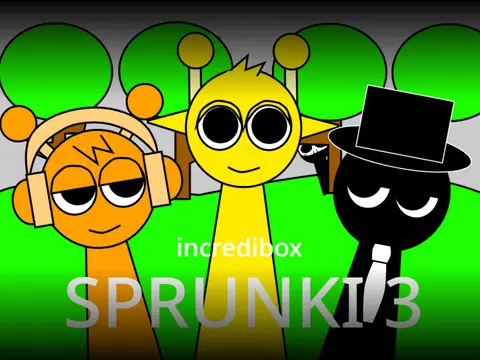 Official logo for the Sprunki 3 game