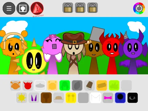 Official cover art for Sprunki 3 Not Finished Remix 2 game