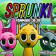 Sprunki 3D RP Mod Official Logo
