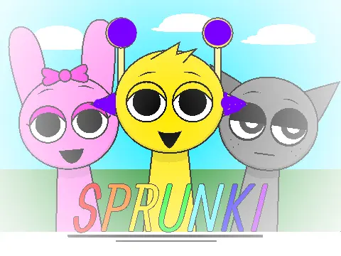 Logo for the Sprunki music mixing game