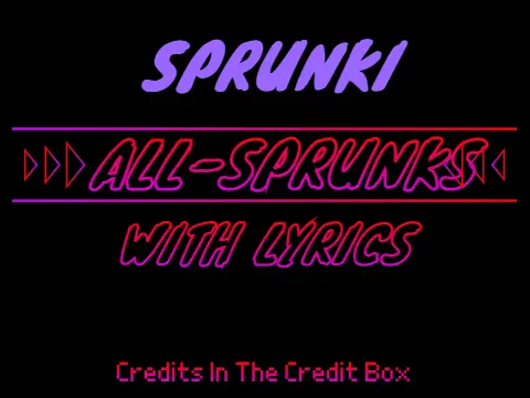 Logo for the Sprunki and Murder Drones massive lyrical crossover game