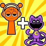 Sprunki and Monsters Merge Mix Game Logo
