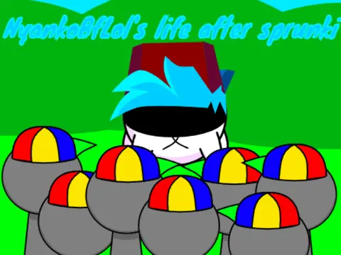 Sprunki Animation Studio Logo featuring colorful Sprunki characters