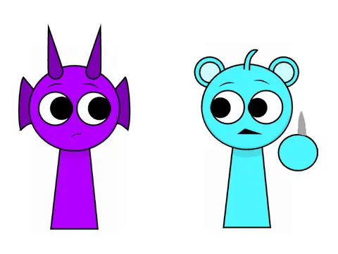 Sprunki Animation V4 game logo showing animated sprunki characters in motion