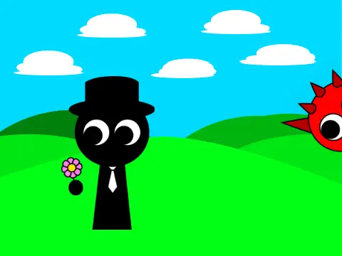 Sprunki Animations game logo showing animated Sprunki characters in motion