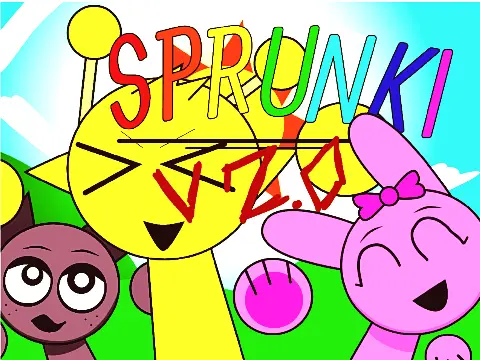 Sprunki Archive Version 2.0 Remake Official Logo - Horror Retake Edition