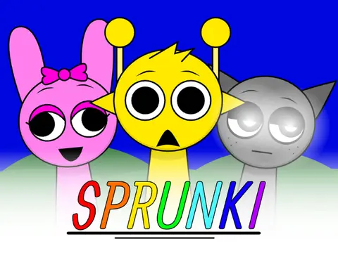 Sprunki AU: Durple's Gone Insane Logo