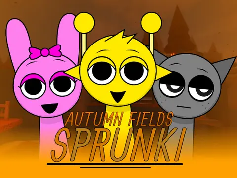 Sprunki Autumn Fields adventure game with seasonal theme