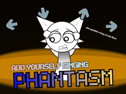 Ays Phantasm Sprunki Cover Art - Vibrant Character Redesign