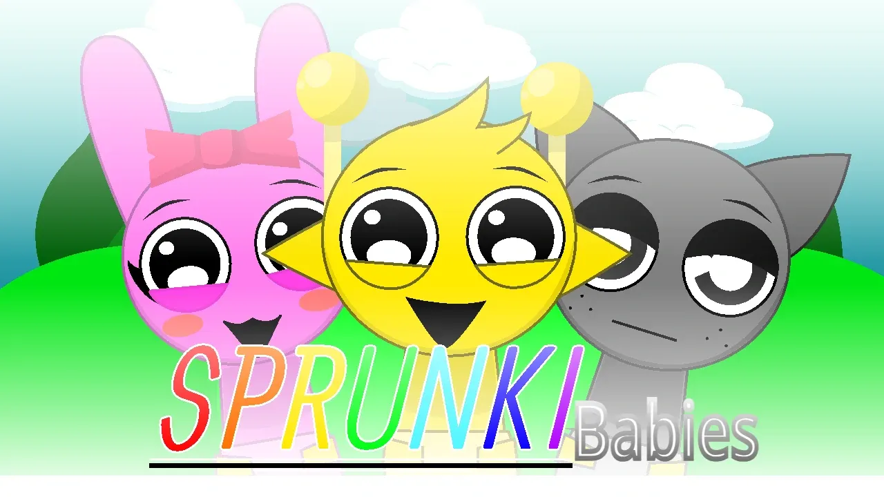 touch sprunki babies retake
