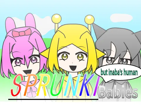 Sprunki Babies but Inaba's Human character transformations