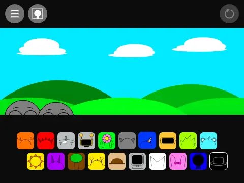 Logo for Sprunki Backup: This Is Not An OC Sprunki Mod Remix, a fan version game