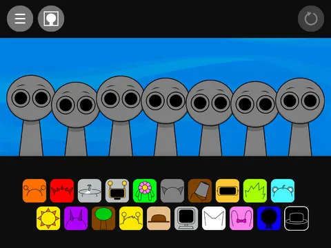 Sprunki Beneath the Waters V2 Incredibox Mod with underwater theme gameplay