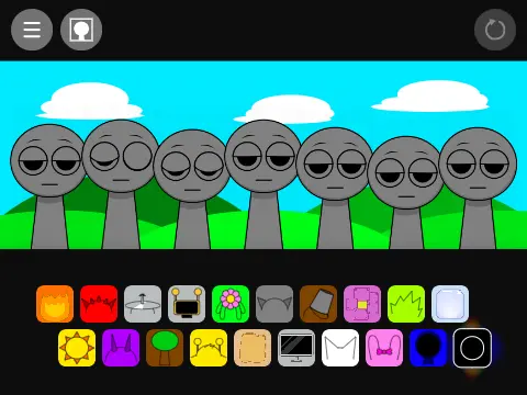 Sprunki BFDI Edition Game Logo