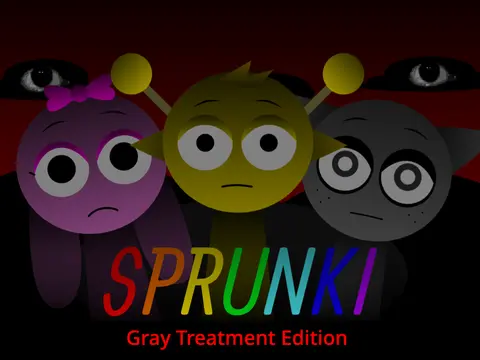 Sprunki Black Treatment But Real Dark Edition