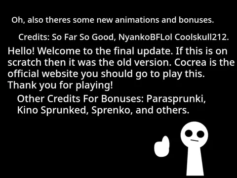 Sprunki Bonus Retake The Not So Final Update Game - Extended Sprunki Edition