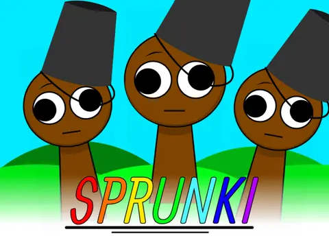 Official Sprunki Brud Edition Logo - Horror Remaster Version