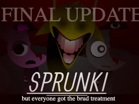 Official logo for Sprunki Brud Edition Port game