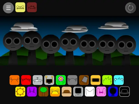Official Sprunki Brud Treatment Edition Reanim Fixed game logo featuring reanimated characters