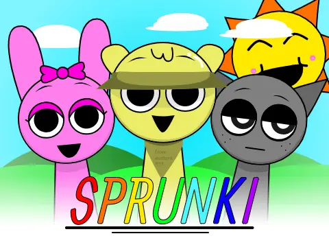 Sprunki But Alive Animated Game Cover