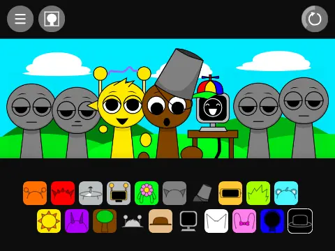 Sprunki But Bad V3 Incredibox Mod Cover