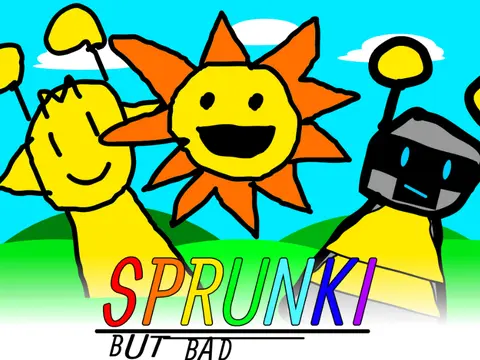 Sprunki But Bad WIP Game Cover