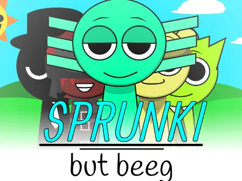 Sprunki But Beeg logo