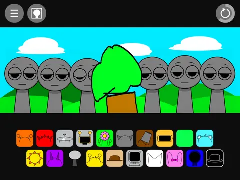 Cover for Sprunki But Better V8, an improved and modded version of the original Sprunki game