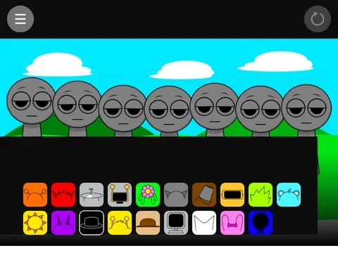 Black Sprunki Normal Version Game Cover Art
