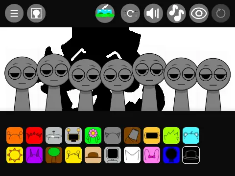 Sprunki But Black Is The Bast Logo