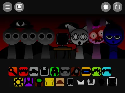 Sprunki But Black Lines V2 Logo Cover Image