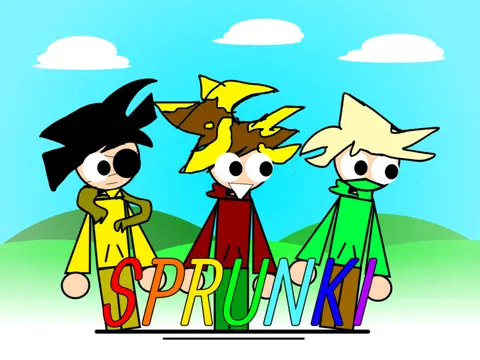 Sprunki But Cartyrs Home music game with house setting and characters