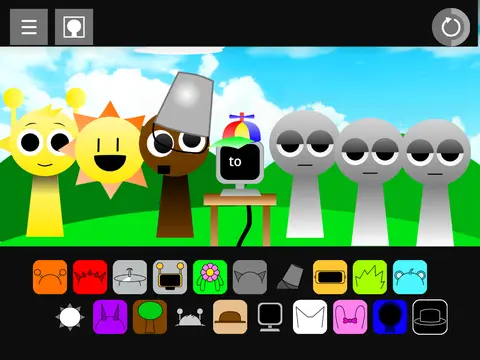 Official logo for Sprunki But Cooler game showing enhanced sprunki character