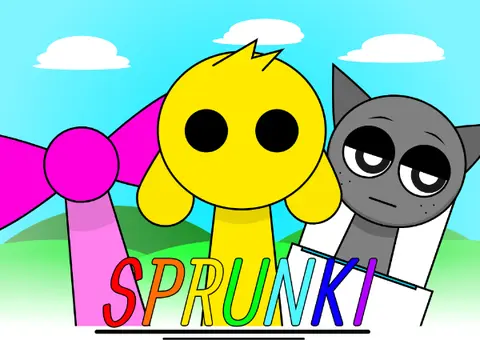 Sprunki But Cursed Maybe Game Cover
