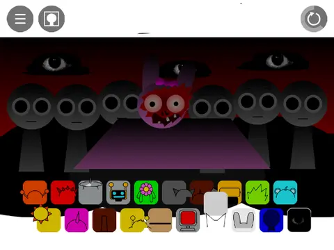 Sprunki But Cursed V4 Game Cover