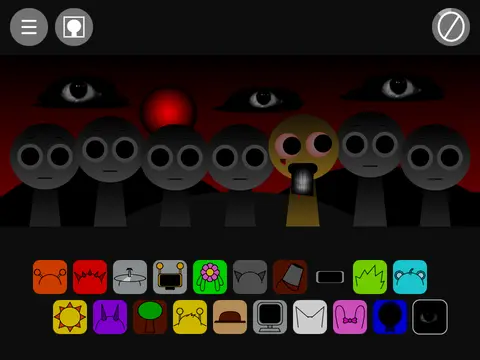 Logo for the Sprunki But Dead mod, featuring a dark-themed Sprunki character.
