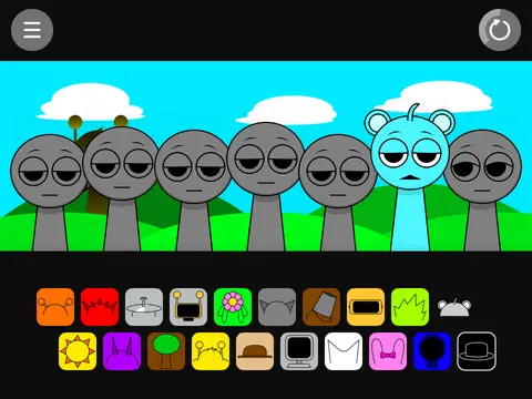 Sprunki But Every One Is Different 2 Beta Logo - Free Online Music Game