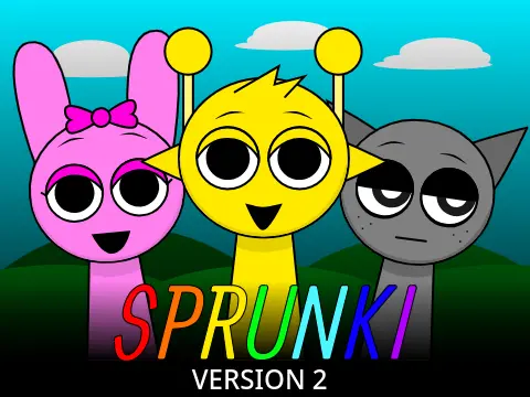 Sprunki But Everything Is In Reverse Game Logo