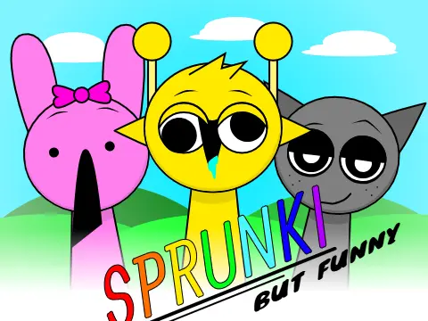 Sprunki Funny Edition Comedic Characters