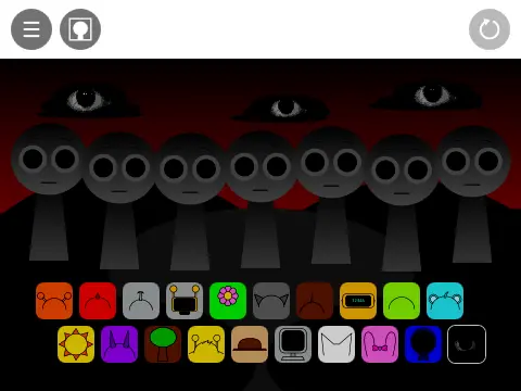 Sprunki But I Ruined It Update game cover showing custom bars and ruined characters