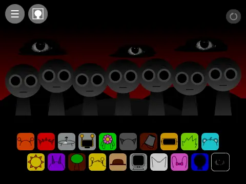 sprunki but i squashed the characters logo cover for funny Sprunki mod