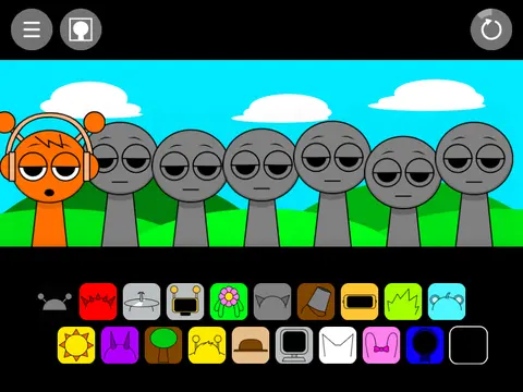 Sprunki But I Voiced It LOL Game Cover