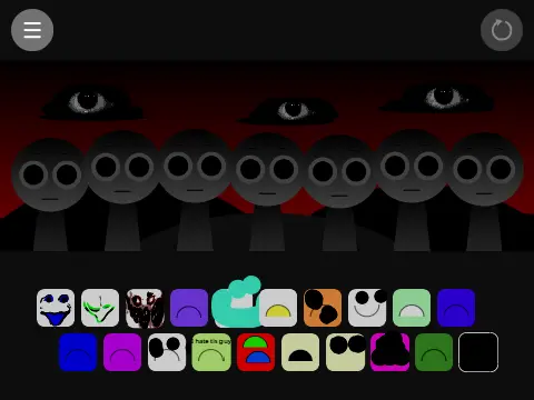 Sprunki But Interminable Rooms Create a Rimix with Horror - Spooky Music Game