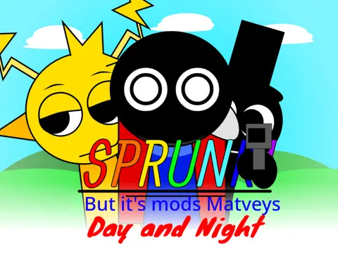Sprunki But It's Mods Matveys custom Sprunki game cover