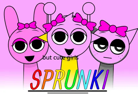 Sprunki Pinki Bowified Remix Game Cover Image