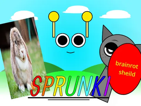 Comedic Sprunki mod with silly elements and humorous gameplay
