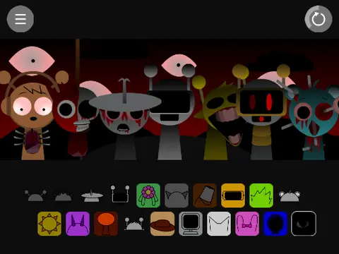 Sprunki But Incredibox Mod Logo