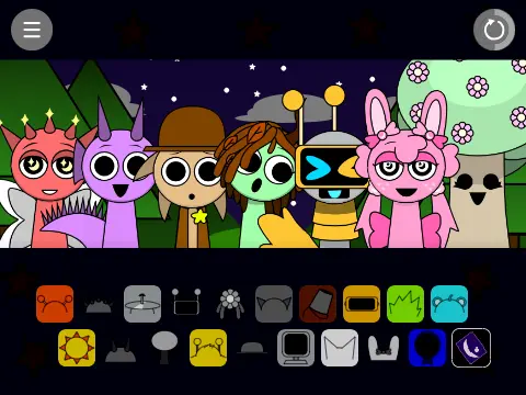 Sprunki Night Time Redrawn Remix Remix Gameplay Sprunki Night Time Redrawn Remix Remix Gameplay