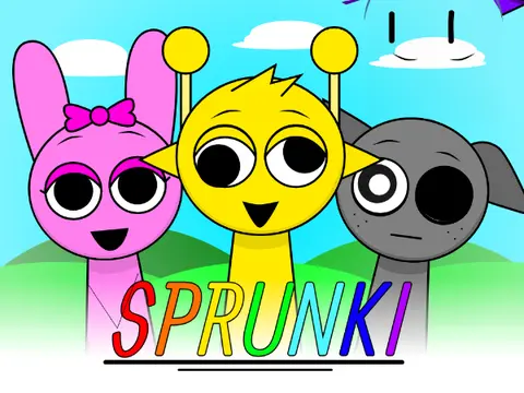 Sprunki But Read The Instructions Game Logo Cover